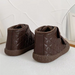 Barefoot baby shoes with warm lining – Anti-slip sole, hook-and-loop strap | For toddlers
