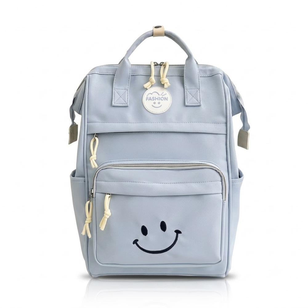 School backpack with ergonomic back support – adjustable straps, multiple pockets | for school kids