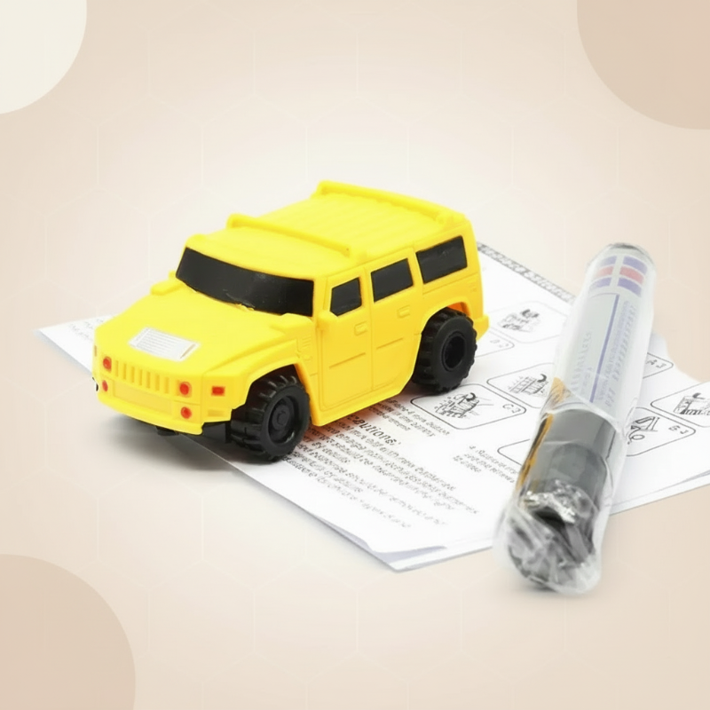 Line-following toy car follows any drawn line – creative play, fine motor skills, STEM | kids' toys