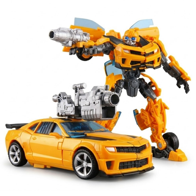 2-in-1 robot that transforms into a race car or truck – rounded edges, from 3 years | toy robot