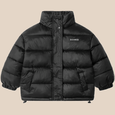 Down jacket keeps kids warm and dry – windproof, hooded design | unisex