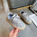 Glitter trainers with soft lining – secure laces, non-slip sole | girls