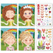Dress-up stickers for creative outfits – reusable, mix-and-match designs | kids craft toy