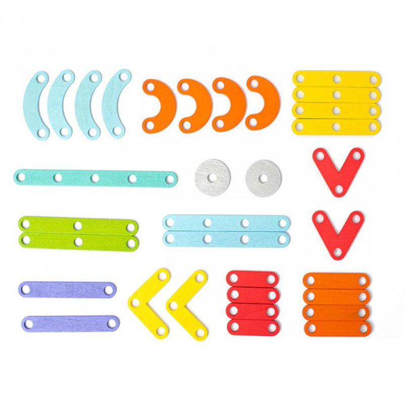 Wooden puzzle with 100 patterns – creative, educational and fun | kids toy