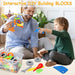 Construction set with tools and storage box – boosts creativity and motor skills | ages 3+