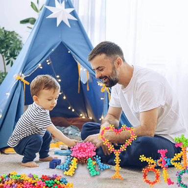 3D building blocks set – creative, educational and reusable | kids' construction toy