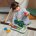 Crocodile xylophone with hammer – stimulates creativity and motor skills | musical toy
