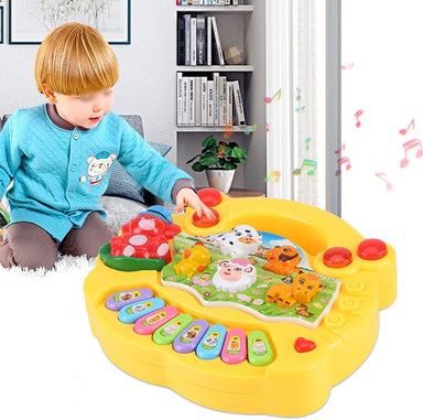 Musical toy piano with animal sounds – boosts coordination and motor skills | Toddlers