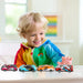 Stunt car set with automatic flip action – no batteries, 8 racers | kids