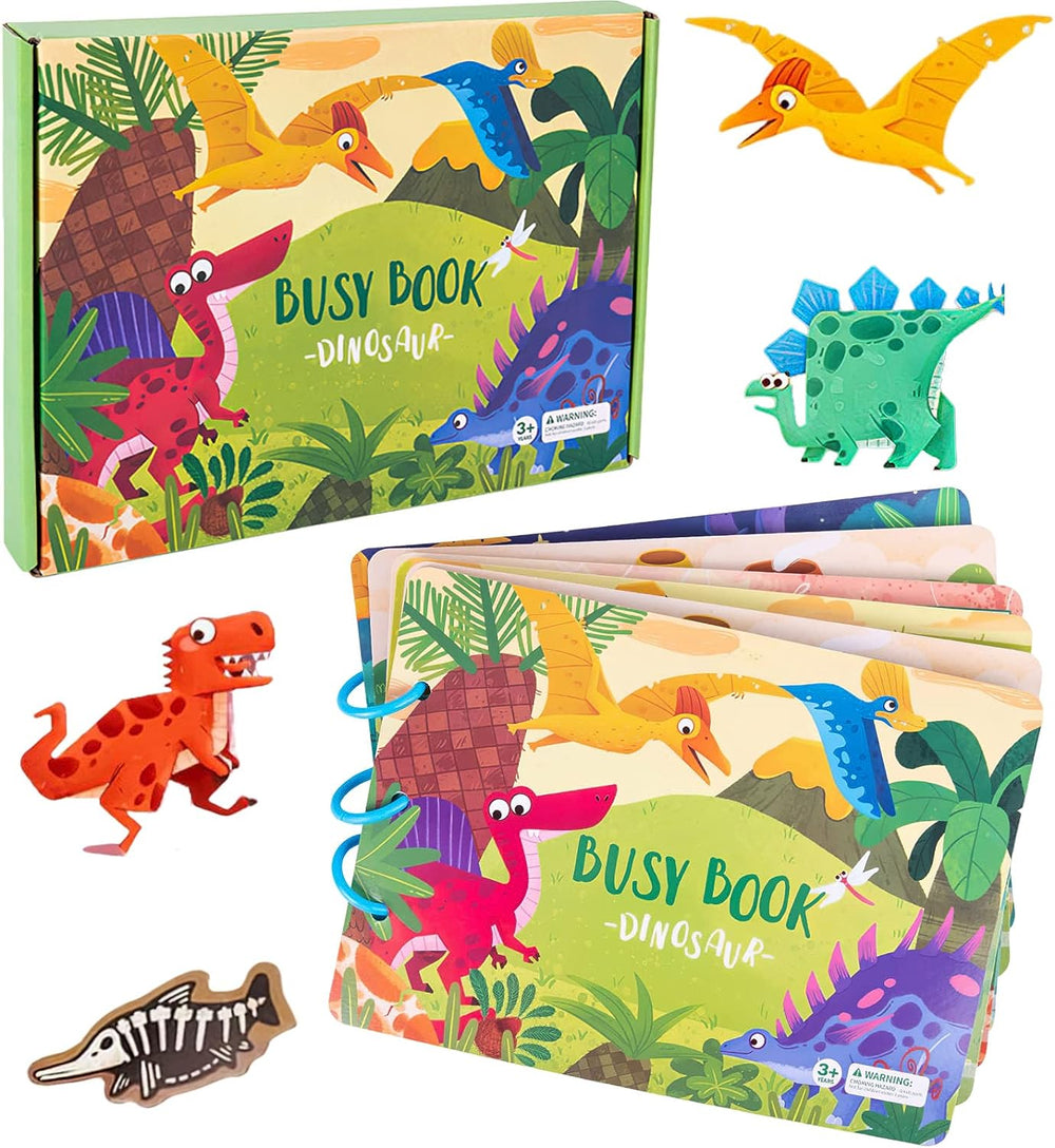 Montessori activity book sparks curiosity – Puzzles, lacing games & motor skills | Kids