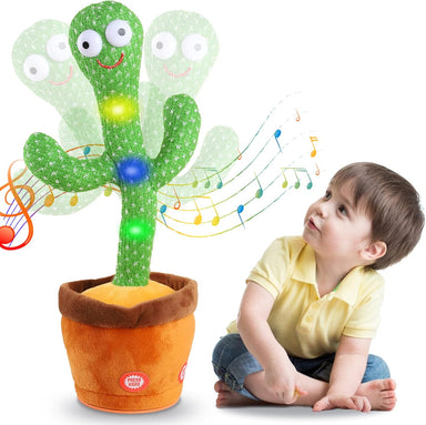 Interactive dancing cactus toy – repeats speech, dances to music | kids' toy