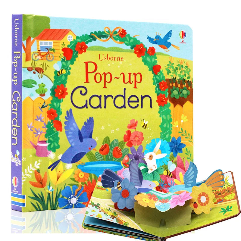 Pop-up book with 3D scenes and flaps – interactive, sturdy design | ages 3+