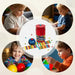 Colour reaction game for fast reflexes – grab, press, no batteries | family game