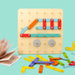 Wooden puzzle with 100 patterns – creative, educational and fun | kids toy