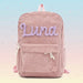 Personalised kids' backpack with name – adjustable straps, compact design | nursery bag