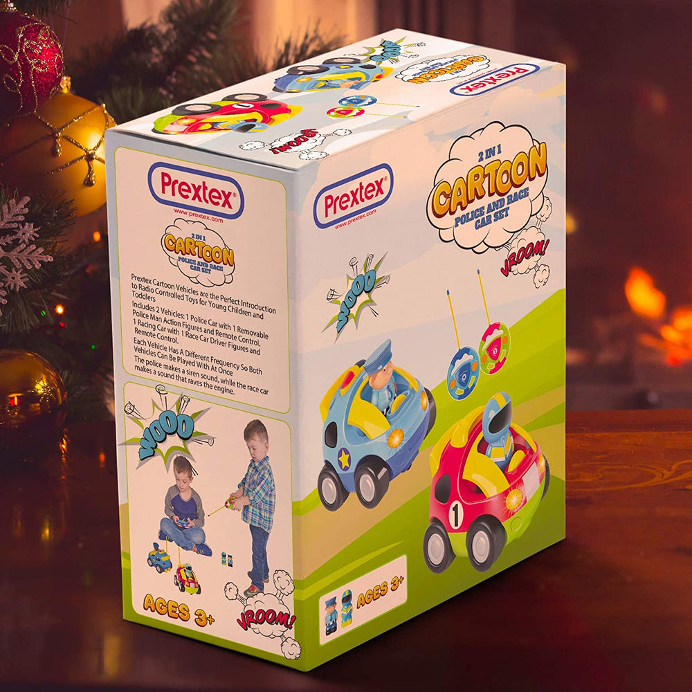 RC police car with sirens and lights – easy control, durable build | kids' toy