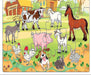 Animal puzzle with 30 wooden pieces – educational and durable design | for children from 3 years
