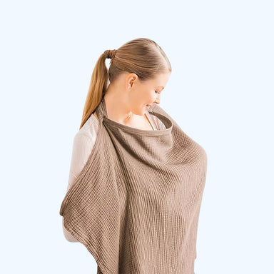Breathable cotton nursing cover keeps you cool – soft, private and stylish | New mums