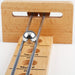 Wooden stickball set tests precision and reflexes – compact, durable | dexterity game