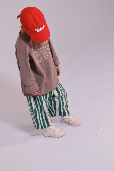 Longsleeve with dog print – soft, breathable, oversized fit | unisex kids