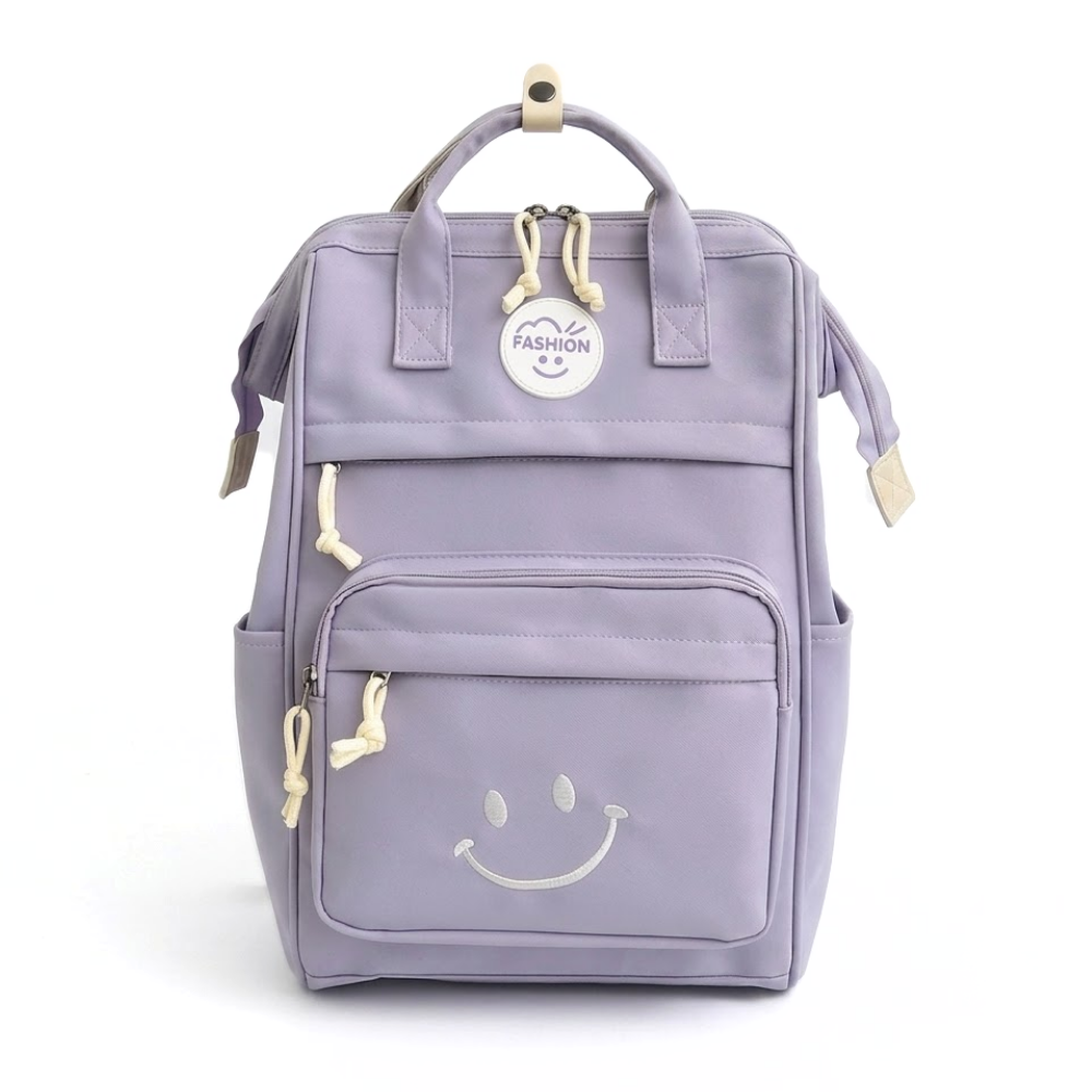School backpack with ergonomic back support – adjustable straps, multiple pockets | for school kids