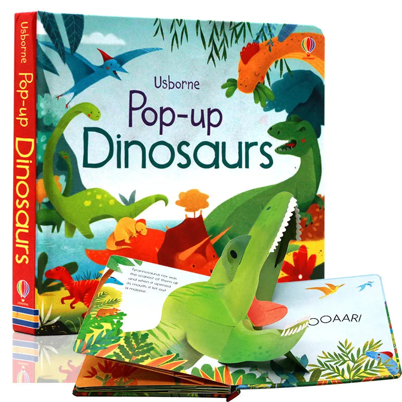 Pop-up book with 3D scenes and flaps – interactive, sturdy design | ages 3+