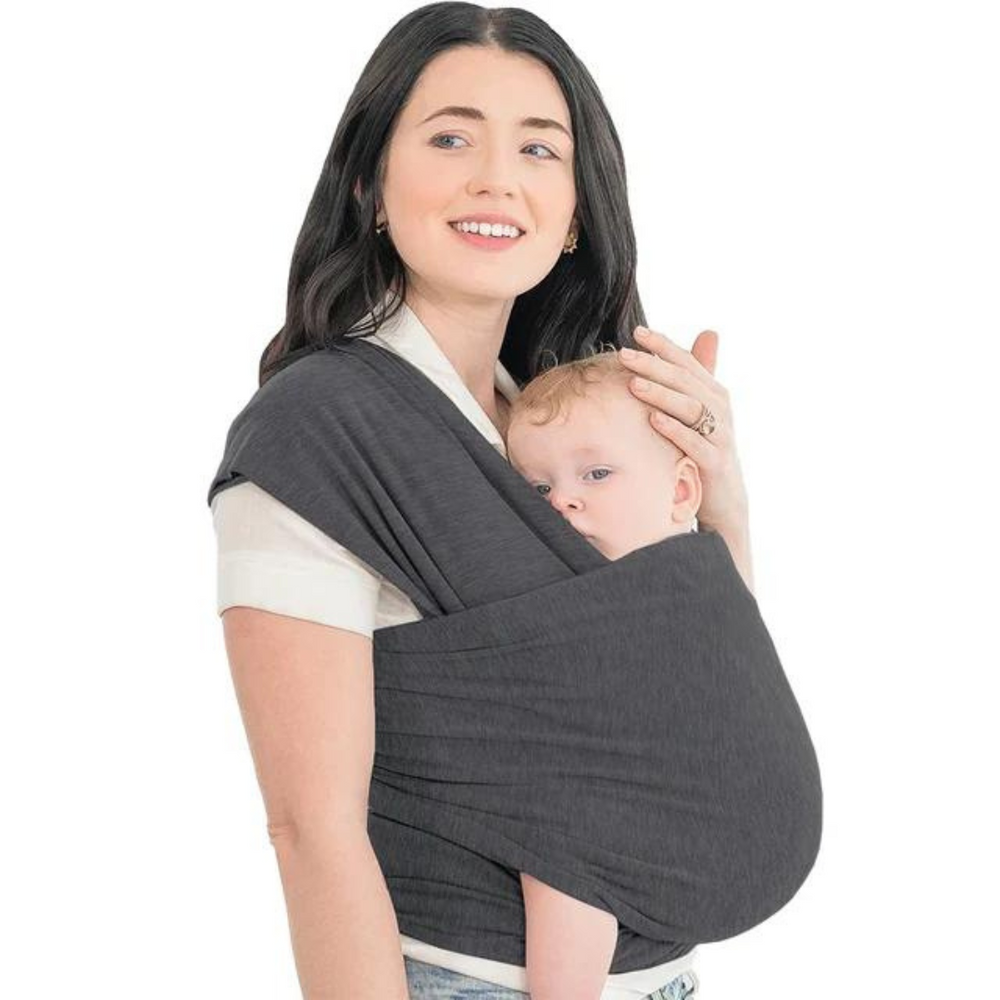 Baby wrap carrier with back support – ergonomic, machine washable | new mums