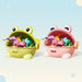 Jumping frog press toy boosts motor skills – no batteries needed | toddlers