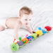 Musical caterpillar toy with sound and textures – sensory, soft, lightweight | baby toys