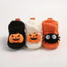 Children's Halloween slippers with fleece lining – pumpkin and spider design | kids