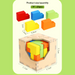Wooden 3D puzzle for kids – durable, educational, compact | brain teaser