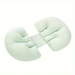 Pregnancy pillow with ergonomic support – adjustable width, extra cushion | maternity
