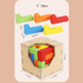 Wooden 3D puzzle for kids – durable, educational, compact | brain teaser