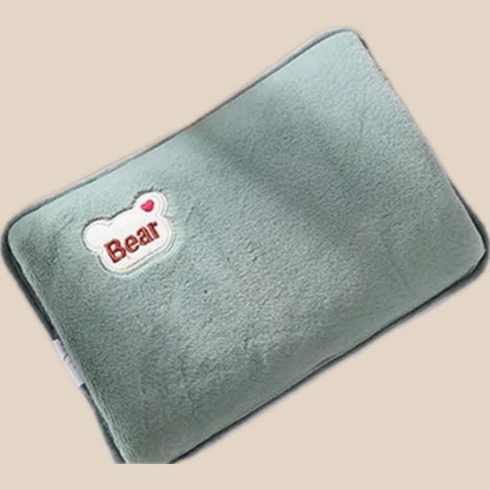 Rechargeable hot water bottle – safe, soft, leak-free | for babies & kids