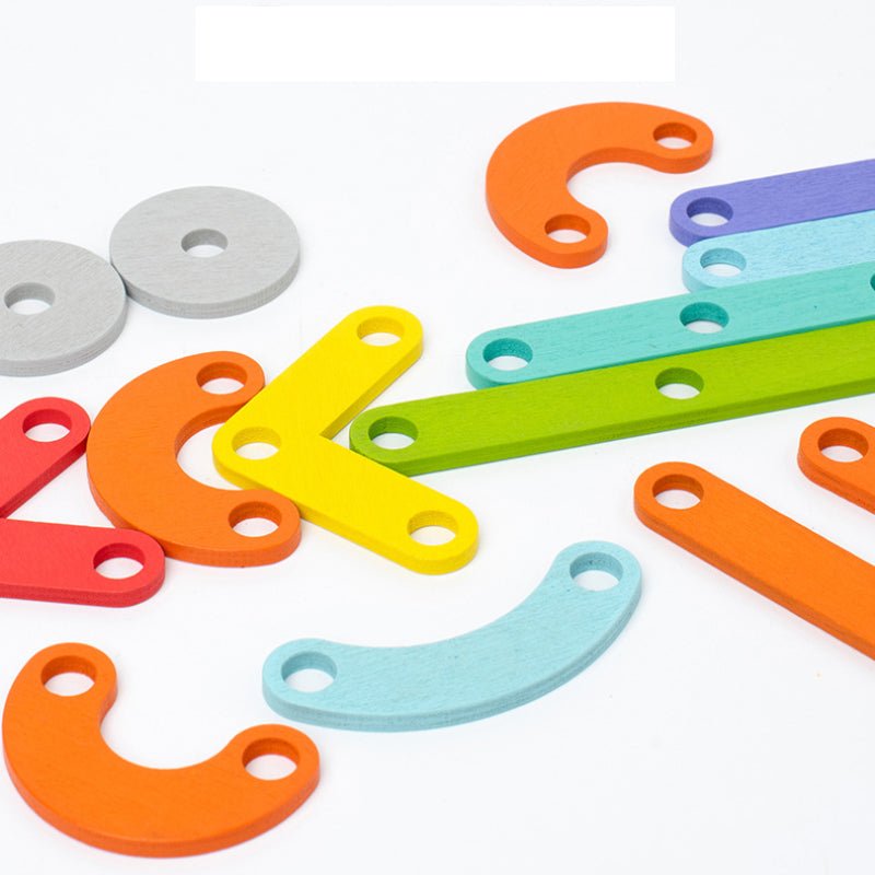 Wooden puzzle with 100 patterns – creative, educational and fun | kids toy