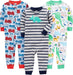 Baby pyjama set – soft cotton, footless design | 3-pack
