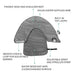 Foldable changing mat for on the go – waterproof, lightweight and hygienic | for babies