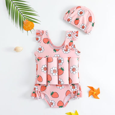 Kids' swim vest with UPF50+ sun protection – removable floats, quick-drying | bathing suit