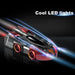 RC stunt car climbs walls and ceilings – LED lights, 2.4GHz remote | fun for all ages