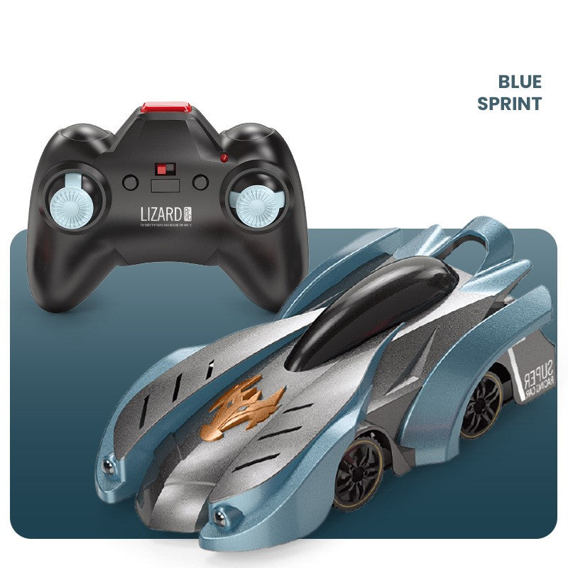 RC stunt car climbs walls and ceilings – LED lights, 2.4GHz remote | fun for all ages