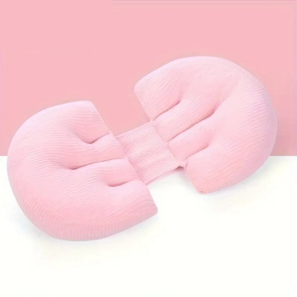 Pregnancy pillow with ergonomic support – adjustable width, extra cushion | maternity