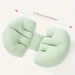 Pregnancy pillow with ergonomic support – adjustable width, extra cushion | maternity