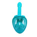 Kids' snorkel mask with 180° view and dry top – comfortable, leak-proof | Full-face design
