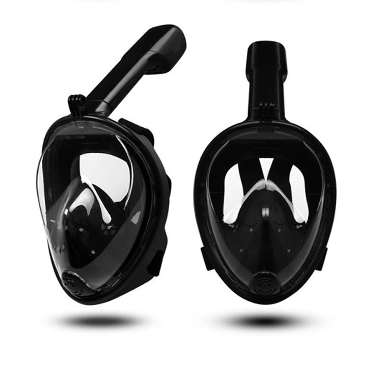 Kids' snorkel mask with 180° view and dry top – comfortable, leak-proof | Full-face design