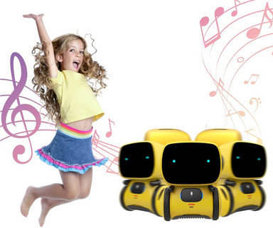 Interactive dance robot toy – sound, speech & touch response | kids