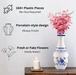 3D puzzle vase with watertight insert – build your own design | creative gift