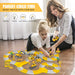 Flexible toy track set with bendable rails – build, race and play | kids construction playset