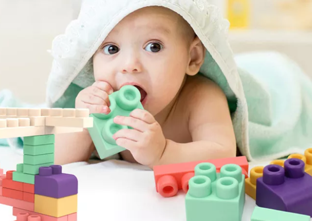 Soft building blocks for creative play – flexible, colourful, 80 pieces | kids' toy