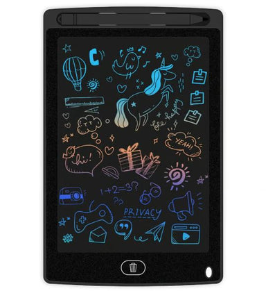 LCD drawing tablet – erasable screen, portable design | for kids aged 3+