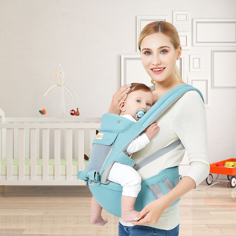 3-in-1 baby carrier with ergonomic support – breathable, adjustable, hip seat | for parents